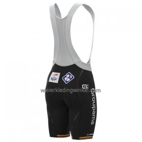 Fietsbroek Kort met Bretels 2022 Groupama FDJ Litouws Kampioenschap